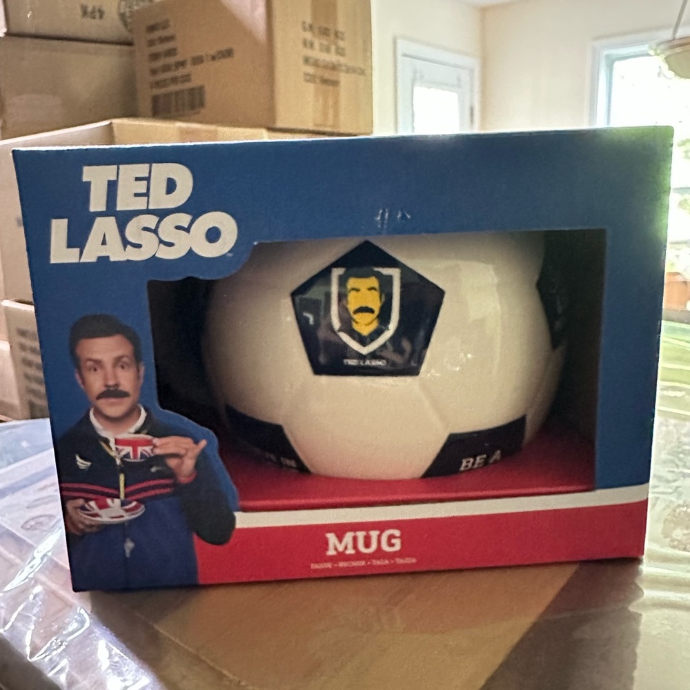Ted Lasso Soccer Ball Mug